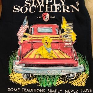 NWT Simply Southern Short Sleeve Tee "Some Traditions Simply Never Fade" (M)